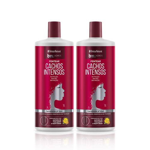 Kit Creme de Pentear Cachos Intensos 1l (2 itens) | bn.Cachos
